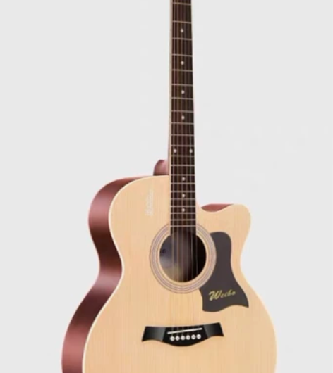 威伯单板民谣吉他初学者 新手入门练习木吉他...