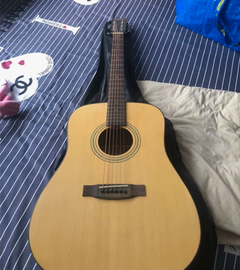 全新未用吉他，一把，绝对是捡便宜，信息都在...