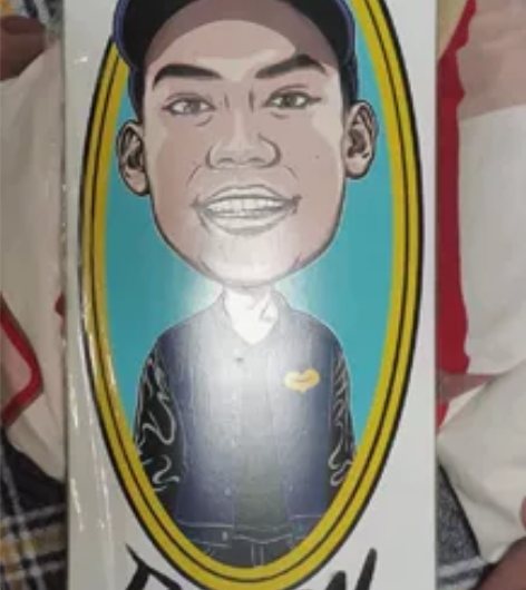 全新未拆封dbh板面，朱坤人像款，滑板活动...