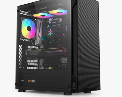 爱国者T16机箱   钢化玻璃侧透宽体机箱...