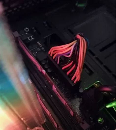 自用电脑换新拆下的威刚万紫千红8g×2频率...