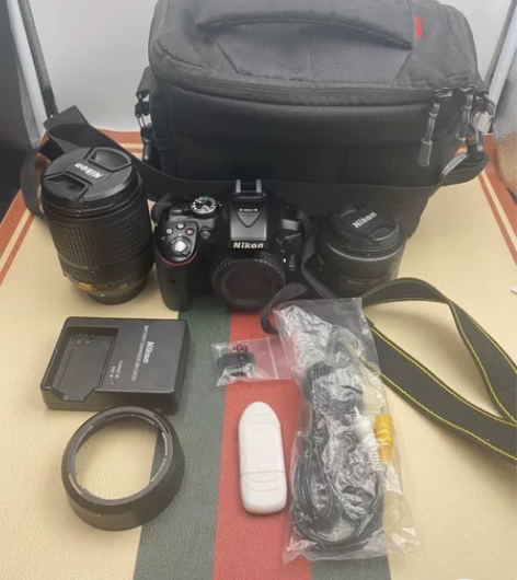 尼康(Nikon)单反相机D5300套机，...