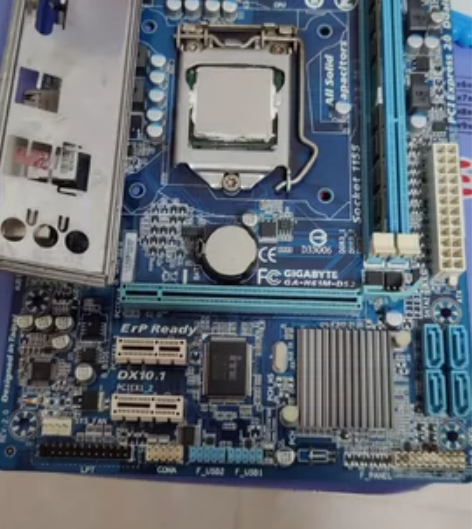 技嘉 H61M DS2主板+g620处理器...