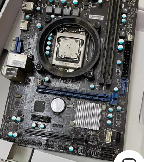 msi主板 B75MA-E33 旧机子换下...