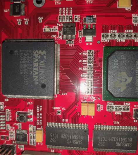 工控主板，元器件料板TSM320G6713...