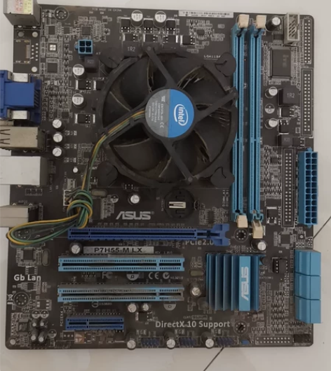 p7h55主板加cpu，当坏的出，因为不会...