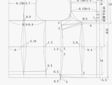 富怡服装CAD纸样,结构图,款式图 西装,...