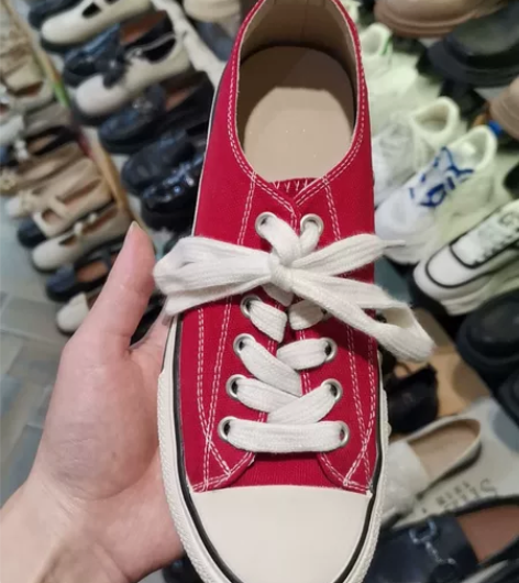内里真皮帆布鞋 35.36.37 福利商品...