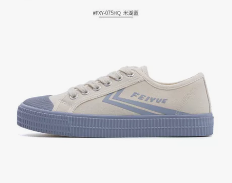 飞跃饼干鞋女2022秋季新款帆布鞋透气小白...