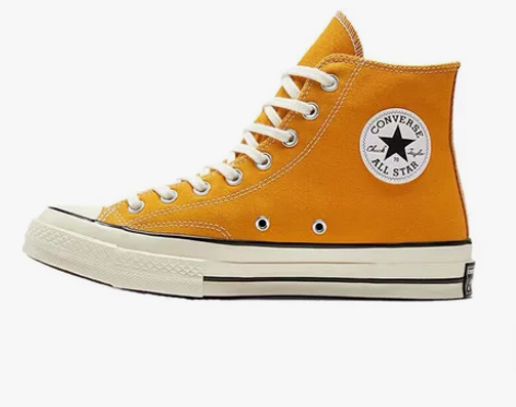 匡威 1970S三星标经典情侣帆布鞋 黄色...