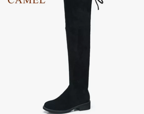 【双11狂欢价】CAMEL骆驼新款长靴女弹...