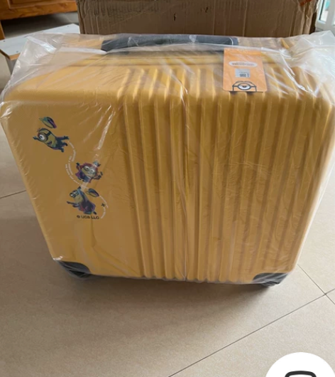 工行小黄人拉杆箱 工行神偷奶爸小黄人精致拉...