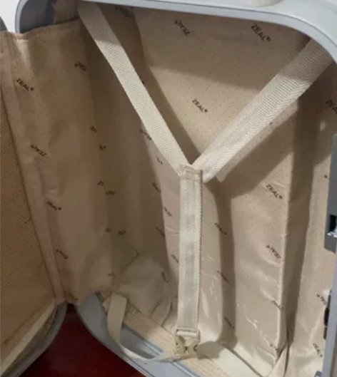 韩国撞色旅行箱铝框拉杆箱万向轮女行李箱包密...