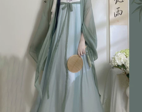 仙楚姬原创汉服女【清泪】齐胸襦裙改良汉元素...