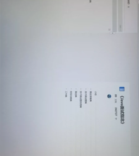 Javaguide面试指北 拍下给邮箱感兴...