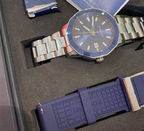 罗西尼男士机械表手表航海家系列正品运动潮流...