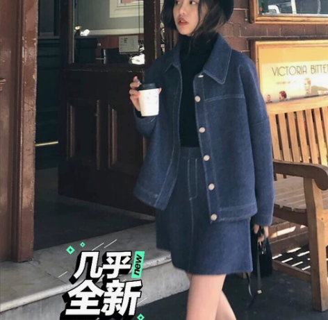 FFAN泛泛 本期bi入！牛仔风羊毛双面呢...