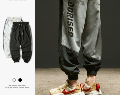 休闲裤男 休闲裤长裤裤子男款春季美式高街潮...