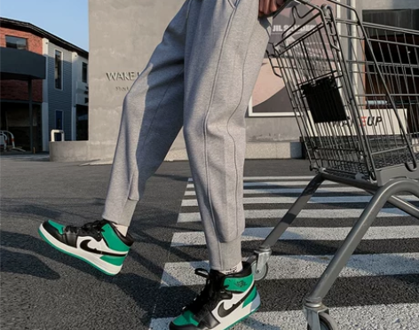 休闲裤 休闲裤卫裤灰色运动裤男潮流秋冬新款...