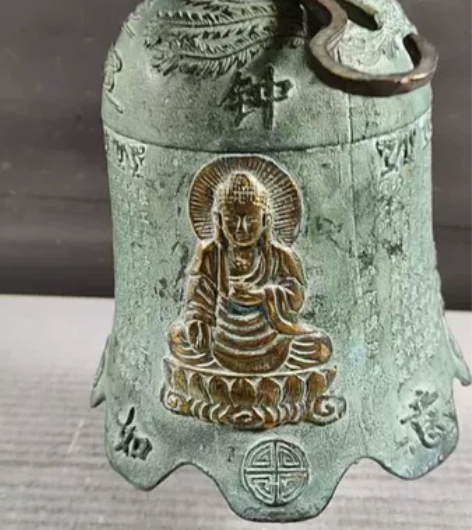 青铜龙凤呈祥平安钟最后一个低价出售！纯手工...