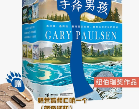小说当当网正版书籍手斧男孩系列(全6册)野...