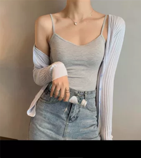 凑单福利！全新纯棉女士吊带背心，有平纹有螺...