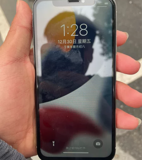 iphonex国行256G 95新 全原无...