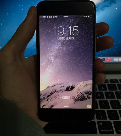 自己收藏的iPhone 6 8系统 16g...