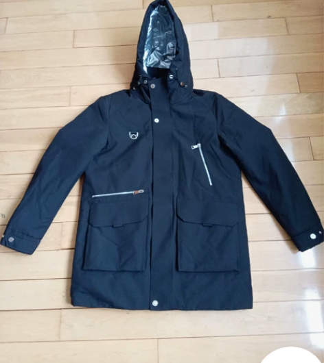 男士高档中长款羽绒服低价转让 XL/180...