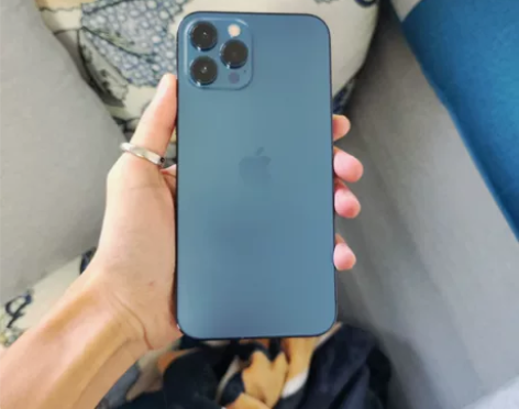 苹果12ProMax 256G 98新 蓝...