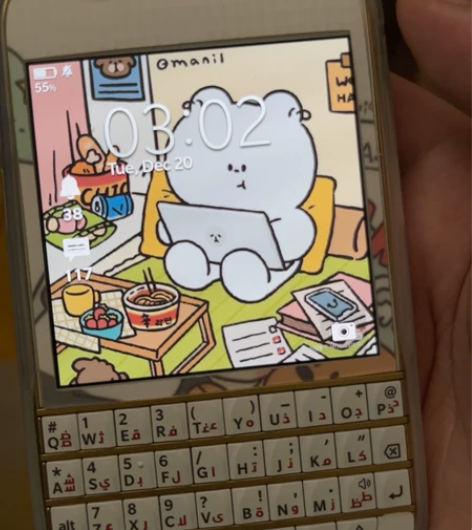 黑莓Black Berry Q10手机 白...