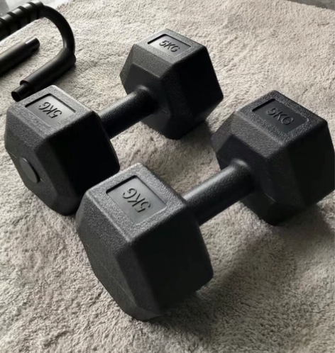 六角哑铃男士健身 家用哑铃练臂家用健身器材...