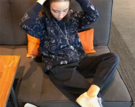 钱夫人CHINSTUDIO原宿风裤子女秋韩...