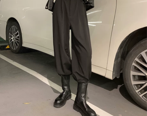 女装宽松显瘦工装裤子秋冬2020新… 颜色...