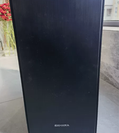 撒哈拉冷静王C360电脑台式机ATX防尘静...