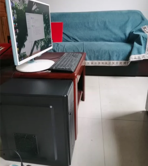 主机，奔腾g4600梅捷h110主板，内存...