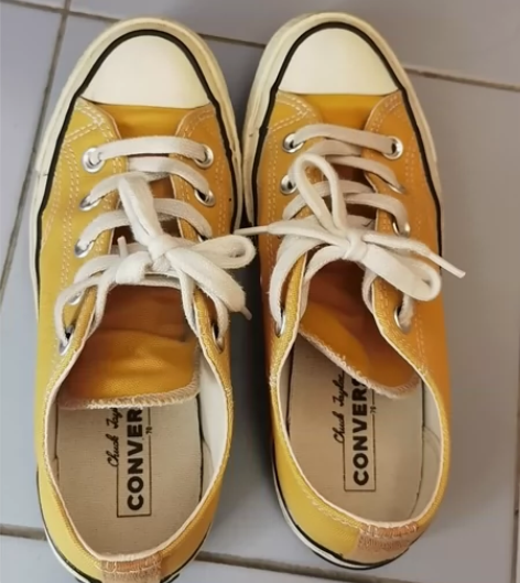 converse女鞋二代帆布鞋 保真 穿了...