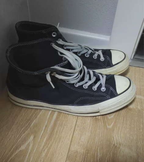 匡威converse 1970s麂皮绒黑色...