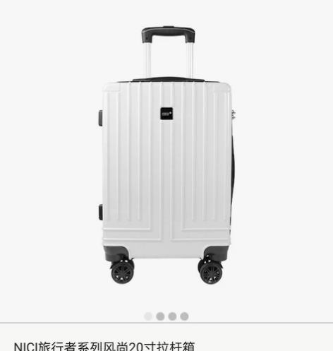 NICI旅行者系列风尚20寸拉杆箱行李箱 ...