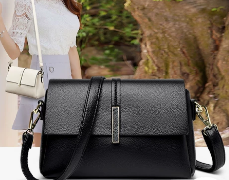 真皮单肩包2022新款时尚女士软皮斜挎包大...