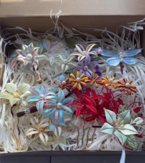 缠花福袋福袋特价出缠花特价缠花发梳汉服发饰...