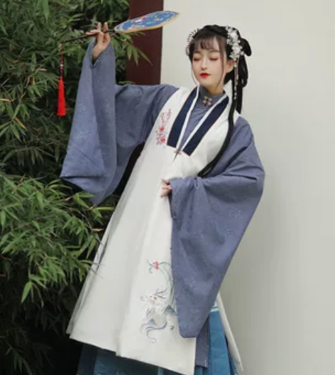 汉旭家原创汉服明制  仅试穿一次 不染全套...