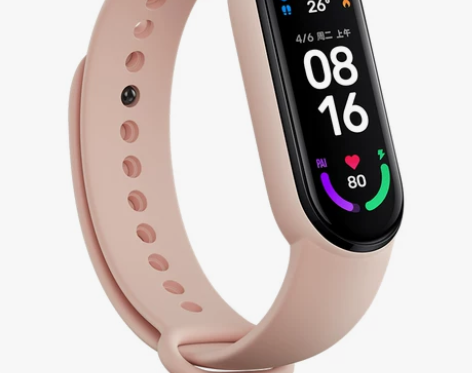 【出】小米手环6NFC版智能血氧心率监测蓝...
