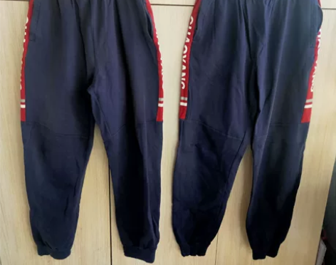 朝阳中学春秋校服长裤，型号：180，有2条...