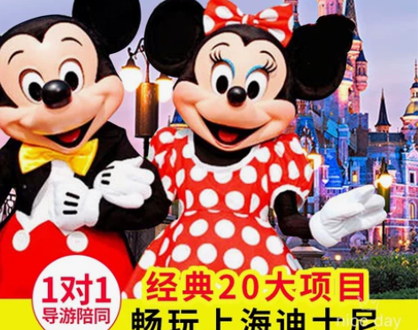 迪士尼快速通行证通道票上海迪士尼门票尊享卡...