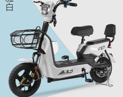 全新电动车20a48v白色全新 有披风和宝...