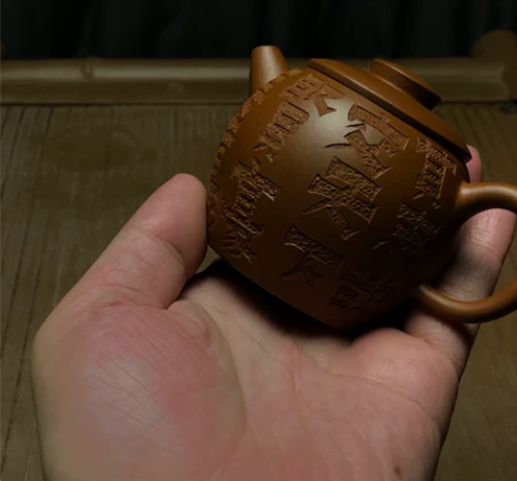 【超级饱满】贤豪小巨轮 朱泥的发色很正，走两次水微微泛光，可...