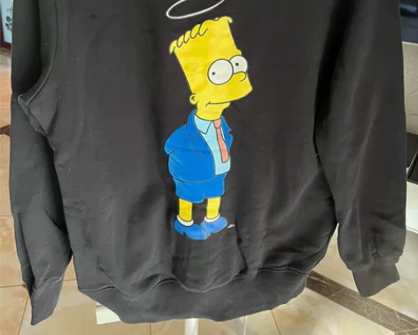 辛普森男士卫衣 L码 身高170-175...