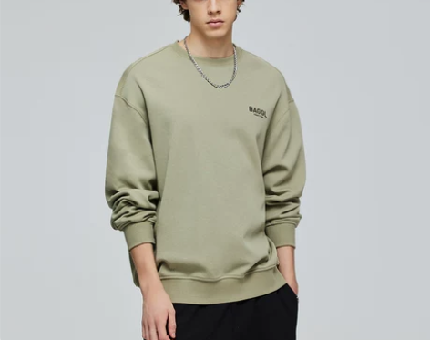 Baggl卫衣男2023春秋季新款潮男美式...