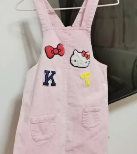hellokitty110码背带裙,二手非...
